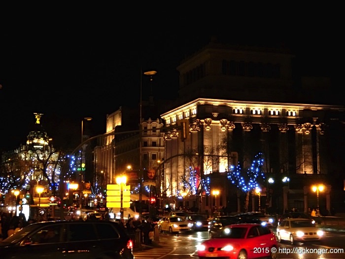 Plaza de Cibeles (night)