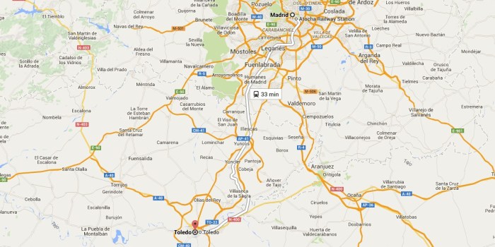 Madrid to Toledo