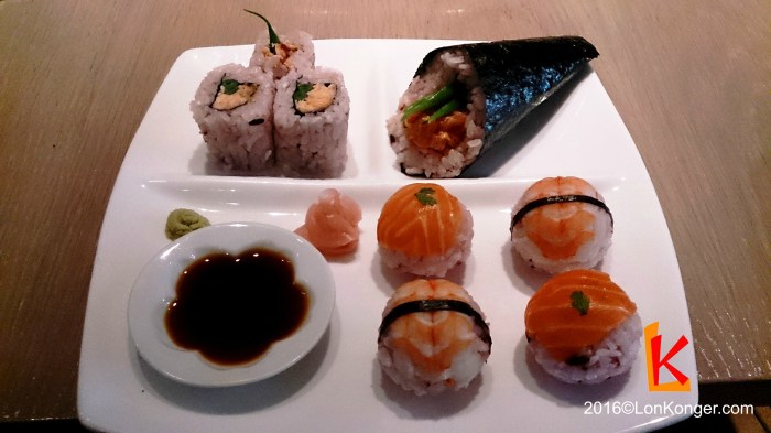 壽司拼盤 (Sushi Set - £12.95)